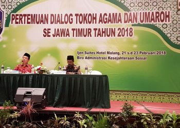 Pertemuan Dialog Tokoh Agama dan Umaroh se Jawa Timur Tahun 2018