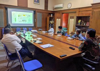 Rapat Kerja Perdana PINBAS MUI Jatim Dalam Rangka Persiapan Kick Off Program Kerja Prioritas Tahun 2021