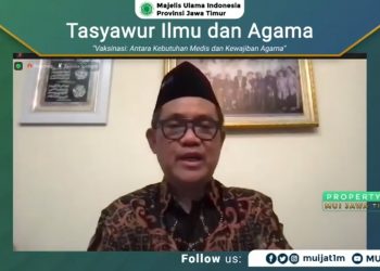 Ketua Badan Kesehatan MUI Jatim : Vaksinasi Cara Terampuh Atasi Pandemi 