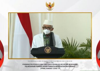 Ketua Umum MUI Mengajak Ulama Ikut Memerangi Hoaks tentang Covid-19