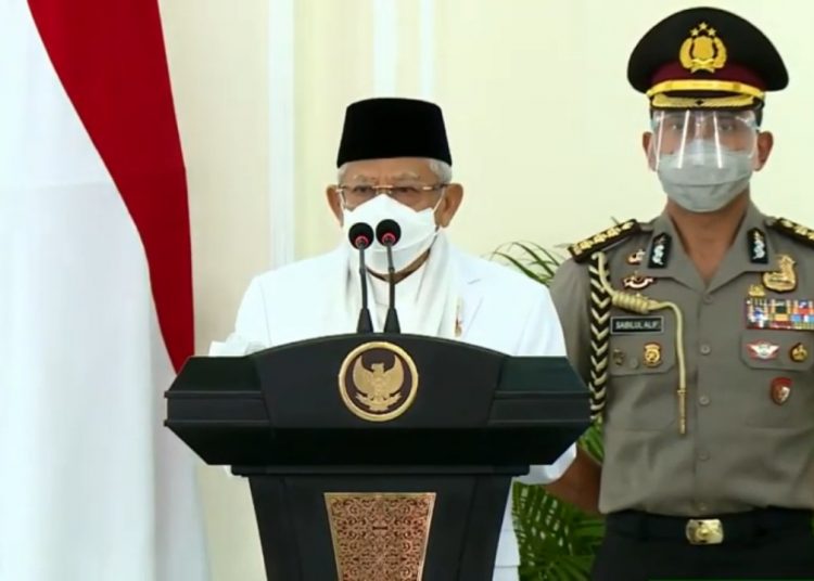 Wakil Presiden Mengajak Ulama Ikut Menanggulangi Pandemi Covid-19