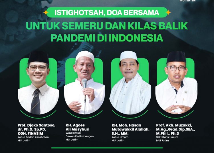 Istighotsah dan Doa Bersama MUI Jatim: Sempurnakan Rasa Kemanusiaan kepada Sesama