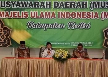 KH Busro Terpilih Jadi Ketua MUI Kabupaten Kediri