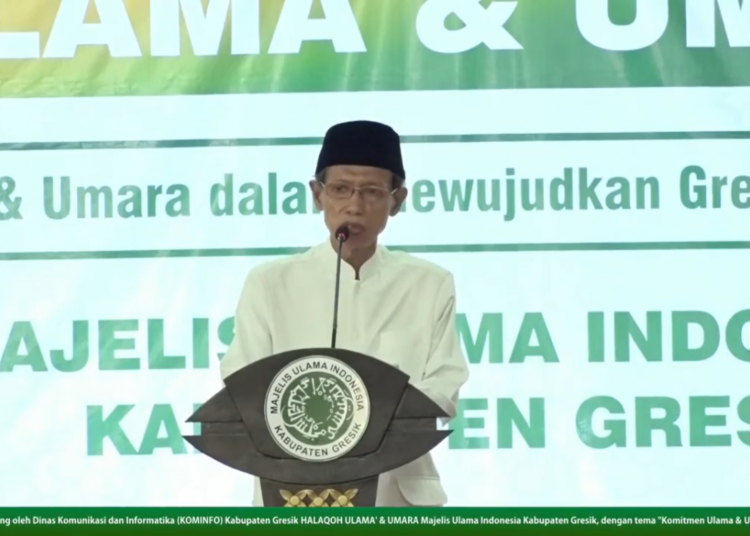 Ketua MUI Gresik Sampaikan Pentingnya Hubungan Ulama dan Umara