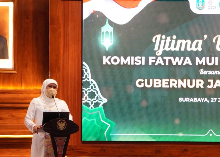 Resmi Dibuka, Gubernur Jatim Minta Ijtima’ Ulama Komisi Fatwa Digelar Berkala