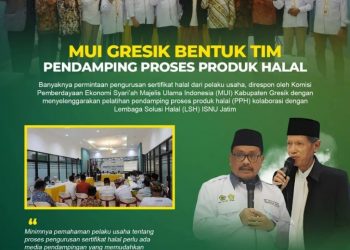 Pengurus MUI Gresik Dilatih Jadi Pendamping Halal
