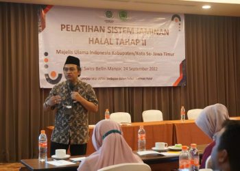 Pelatihan sistem jaminan halal