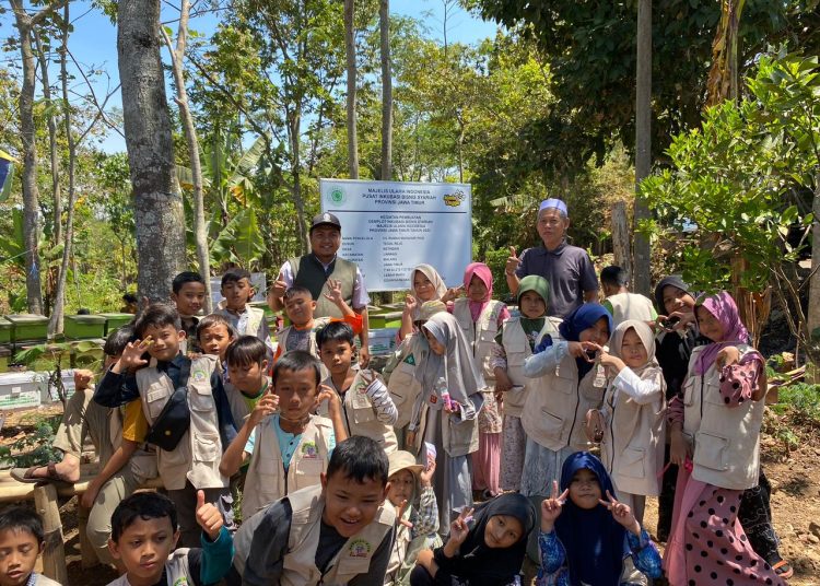 Demplot Lebah Madu PINBAS MUI Jatim Ramai DidatangiPengunjung