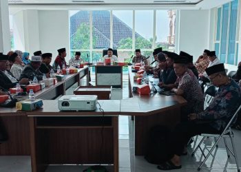 Akhir Tahun, MUI Provinsi Terbaik Nasional Gelar Rapat Evaluasi Sekaligus Donasi Palestina