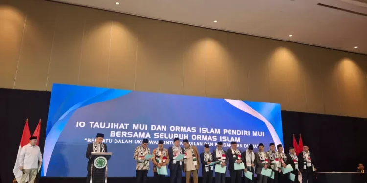 MUI Keluarkan 10 Taujihat, Serukan Keadilan dan Perdamaian Dunia