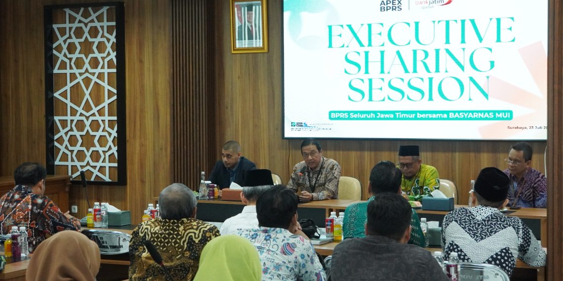 Tingkatkan Sinergi Kelembagaan, BASYARNAS MUI Jatim dan Bank Jatim Syariah Gelar Sharing Session Resolusi Sengketa Ekonomi Syariah