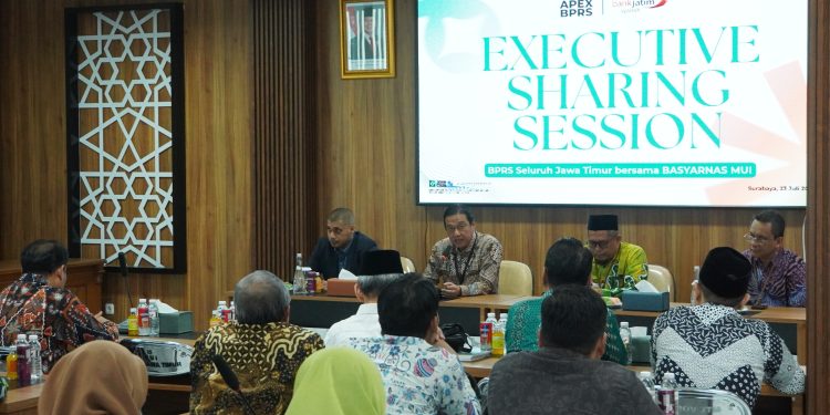 Tingkatkan Sinergi Kelembagaan, BASYARNAS MUI Jatim dan Bank Jatim Syariah Gelar Sharing Session Resolusi Sengketa Ekonomi Syariah