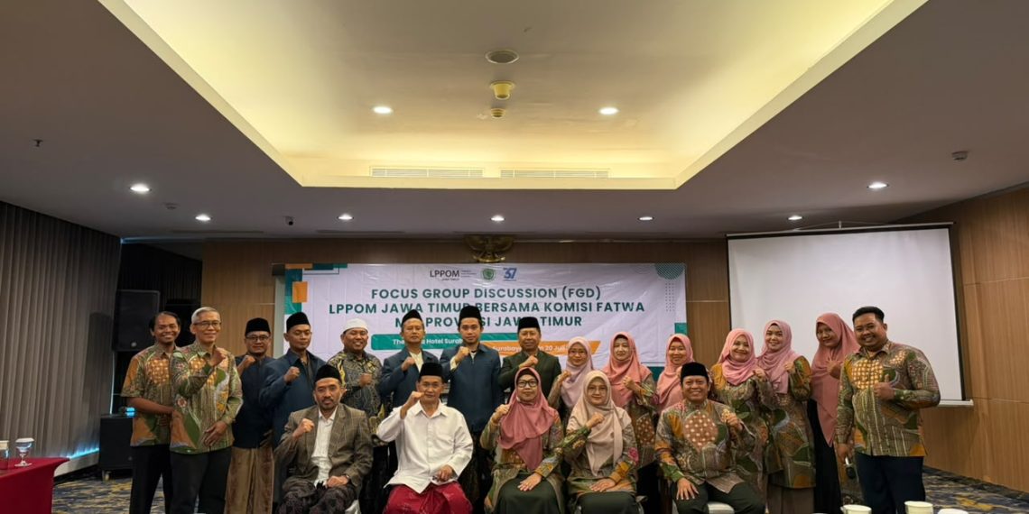 LPPOM MUI Jawa Timur dan Komisi Fatwa MUI Jawa Timur Perkuat Sinergi melalui Focus Group Discussion