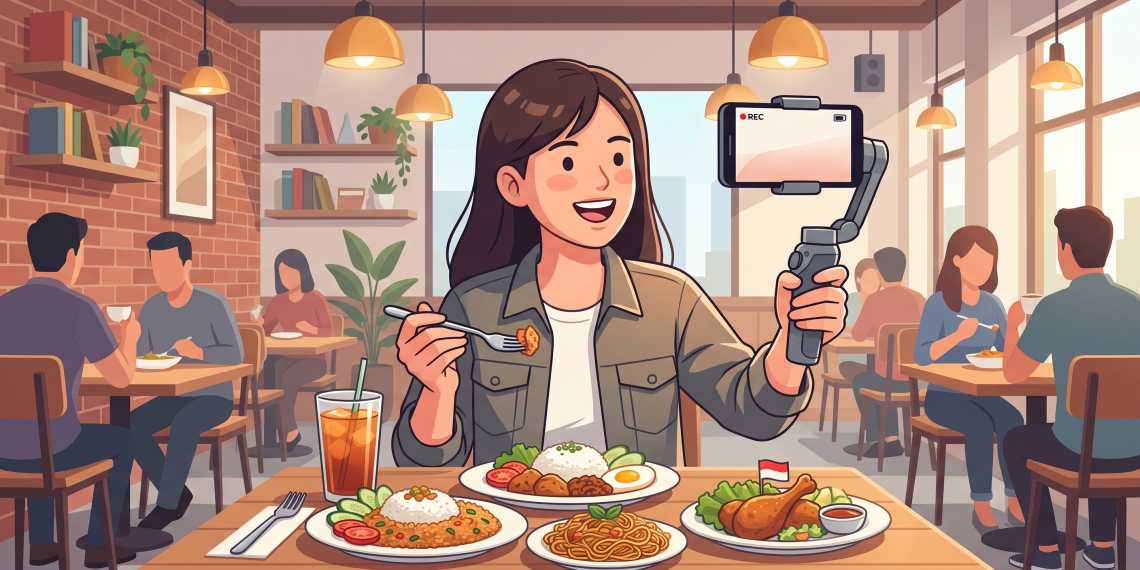 Bisnis Seorang Food Vloger 