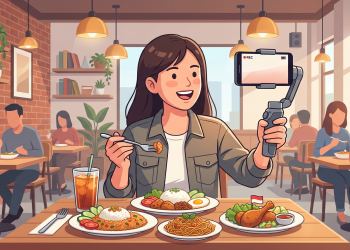 Bisnis Seorang Food Vloger 