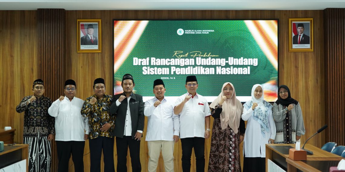 Komisi Pendidikan MUI Jatim Gelar Rapat Koordinasi, Soroti RUU Sisdiknas dan Nasib Madrasah
