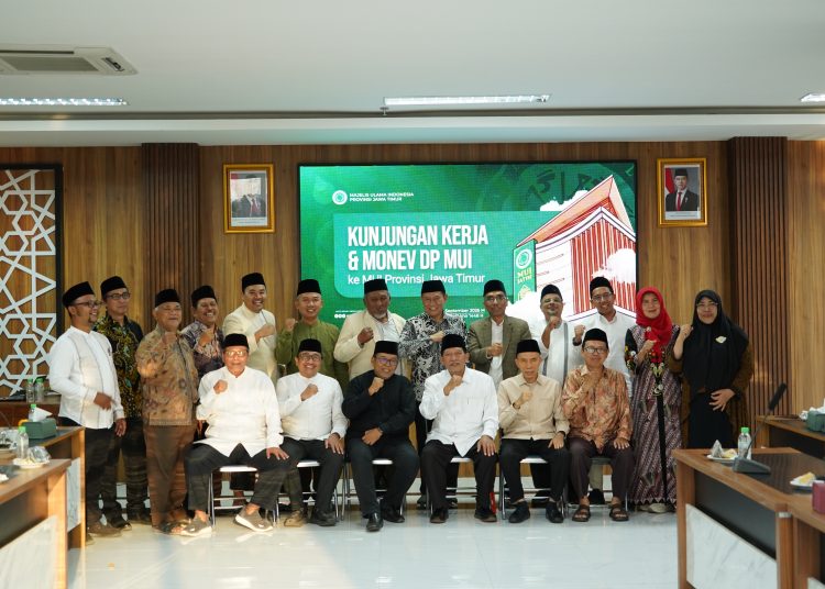 MUI Pusat Lakukan Kunjungan Kerja dan Monev ke MUI Jatim, Dorong Inovasi Dakwah Digital