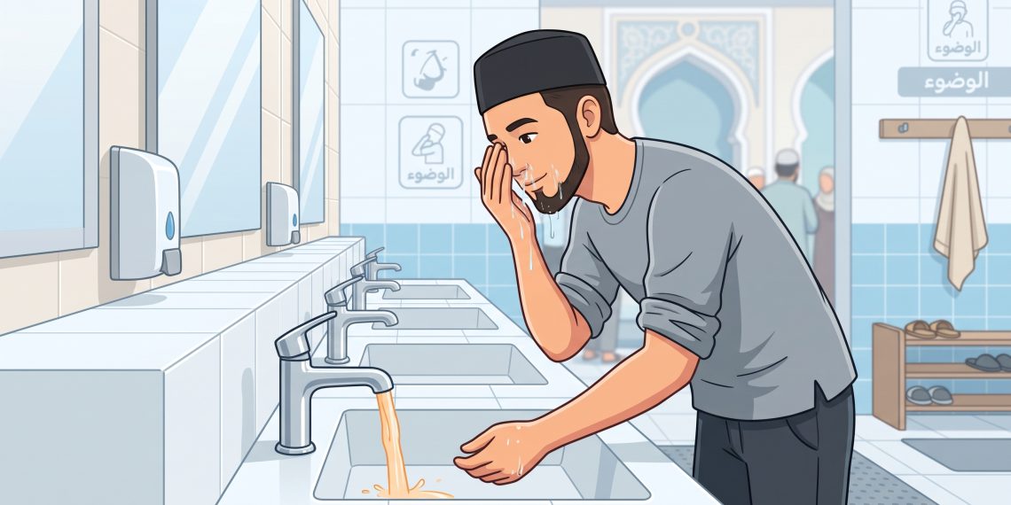 Urutan Mengusap Telinga dalam Wudhu