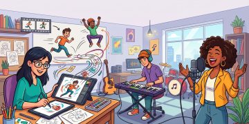 Hukum Menggambar, Animasi, Musik dan Nyanyian