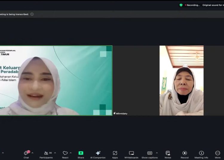PPRK MUI Jatim Gelar Webinar Seri II, Soroti Pentingnya Penguatan Ketahanan Keluarga di Era Disrupsi