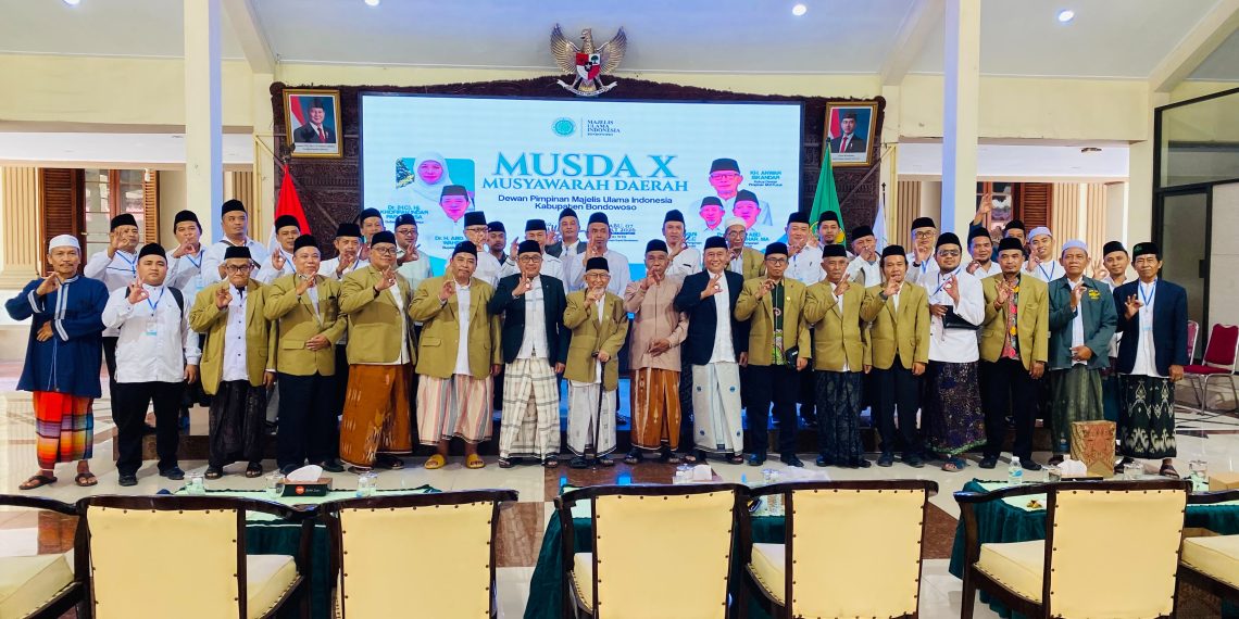 Musda X MUI Bondowoso Sukses Digelar, Drs KH Junaidi Mu’thi Terpilih sebagai Ketua Baru